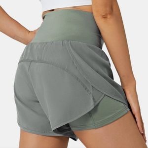 NWT Halara Deep Olive Shorts, Large